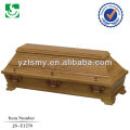 promocional de fabricantes chineses baratos caixão de madeira caixa
